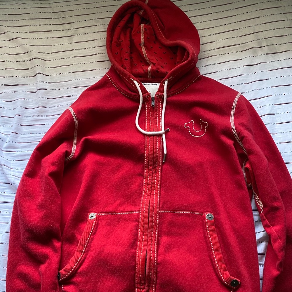 Men’s Red True Religion Jacket